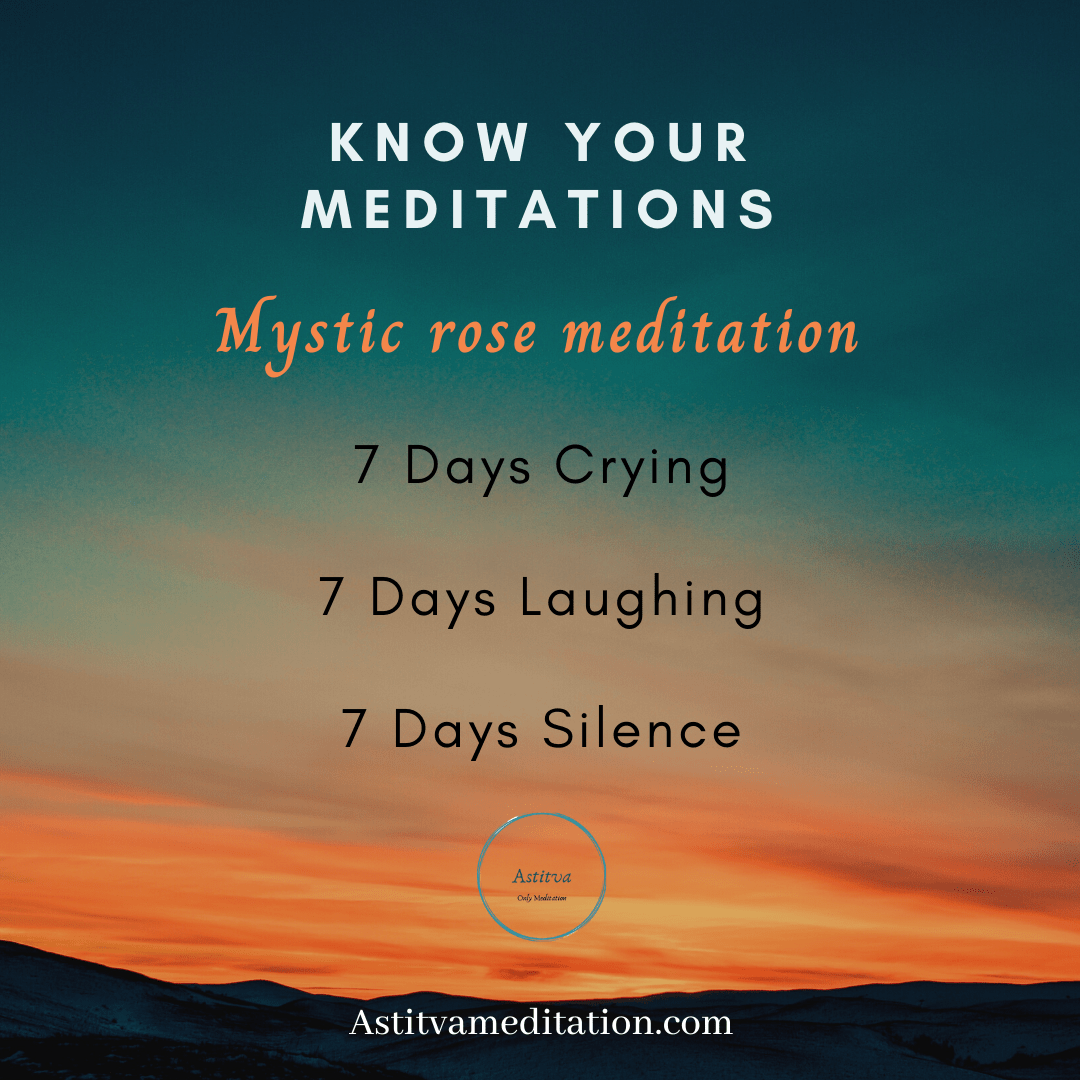 Know your meditation ~ Mystic&nbsp;Rose
