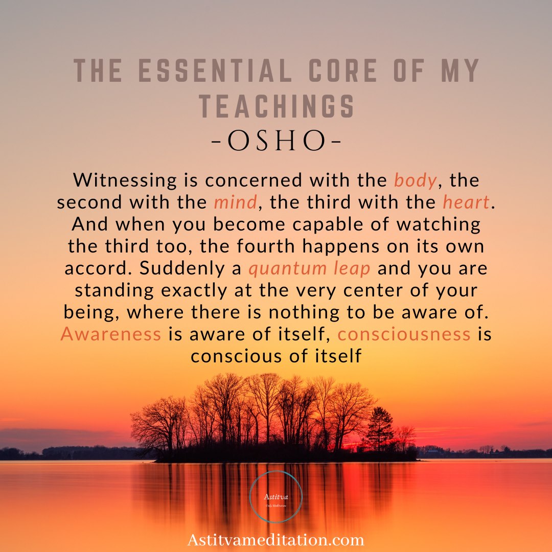Essential core of Osho’s&nbsp;Teaching