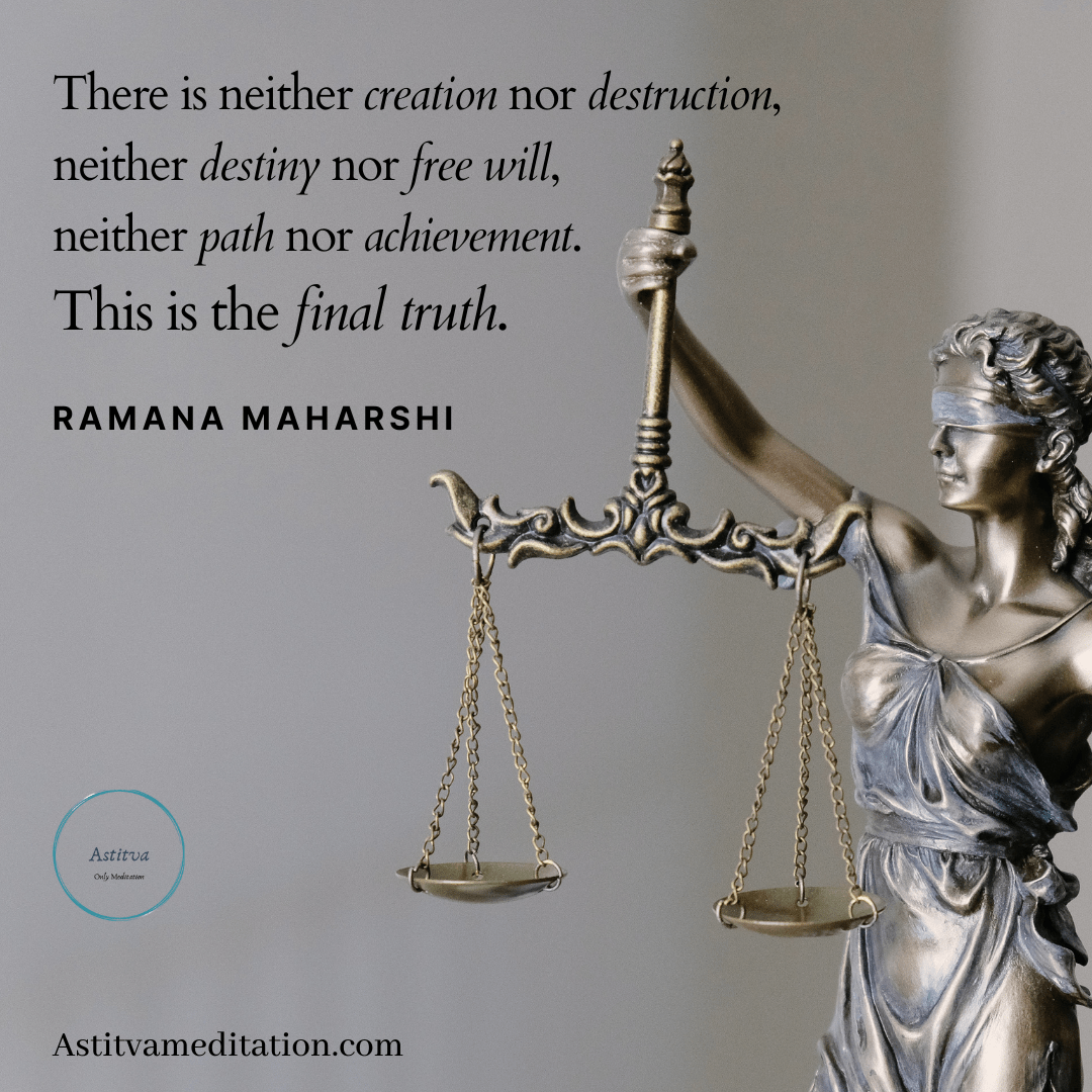 The final truth ~ Ramana&nbsp;Maharshi