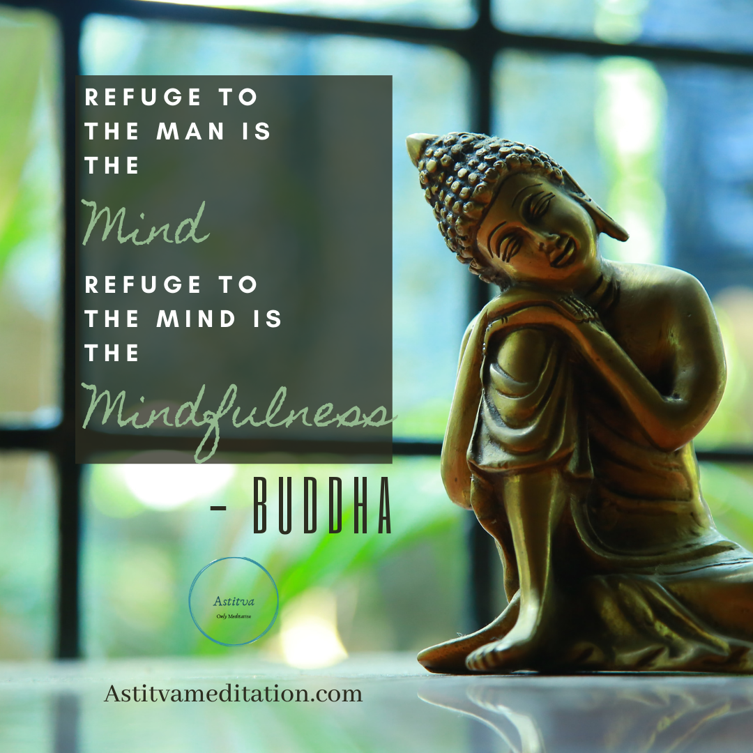 Refuge to the mind ~&nbsp;Buddha