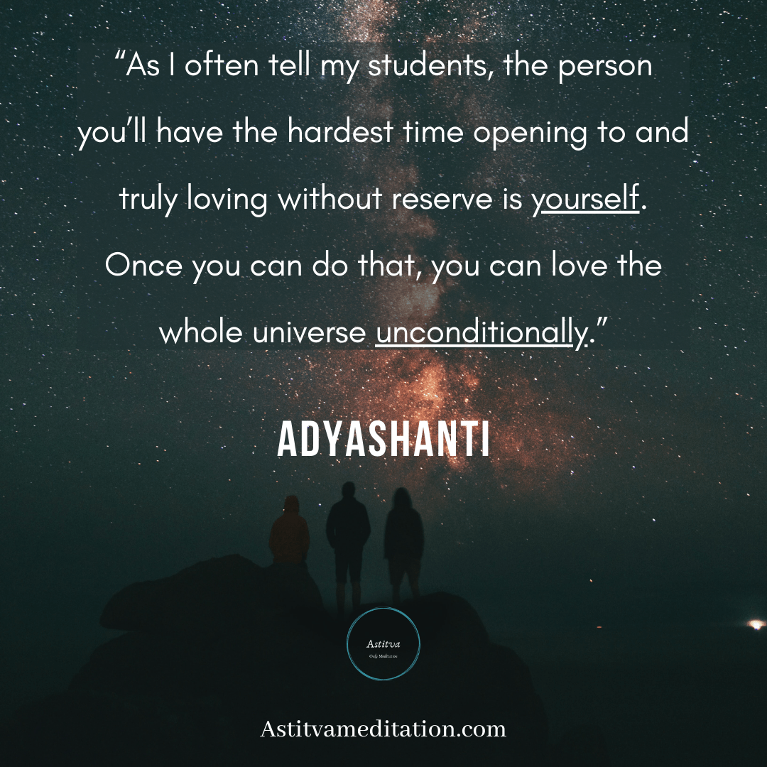 Love unconditionally ~&nbsp;Adyashanti