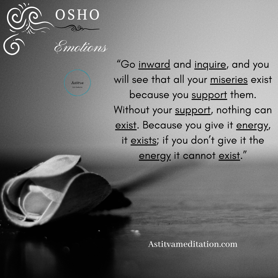 Go inward and Inquire ~&nbsp;Osho