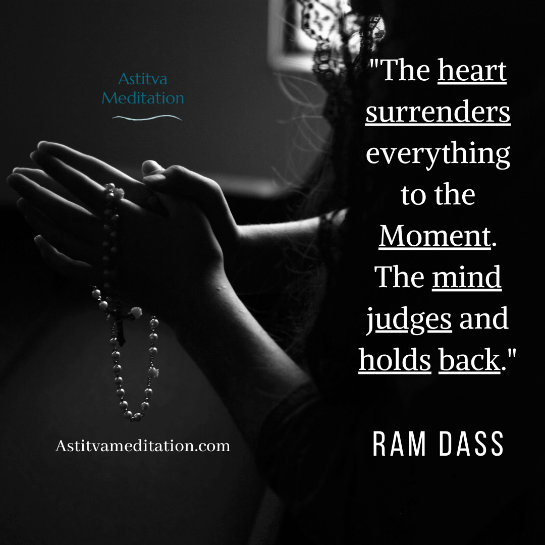 Ram Dass ~ Surrender the&nbsp;heart