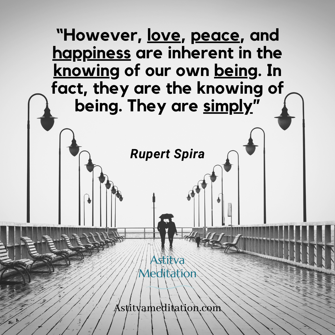 Knowing of our own Being ~ Rupert&nbsp;Spira